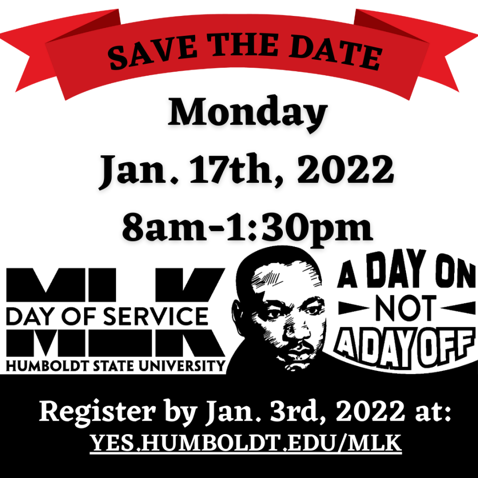 Save the Date: Mon 1/17/22, 8am-1:30pm